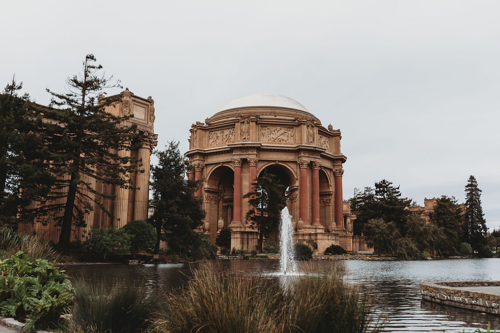 palace of fine arts elopement location for your elopement day