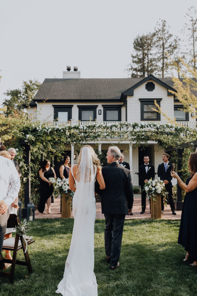 Intimate Wedding at MacArthur Place in Sonoma