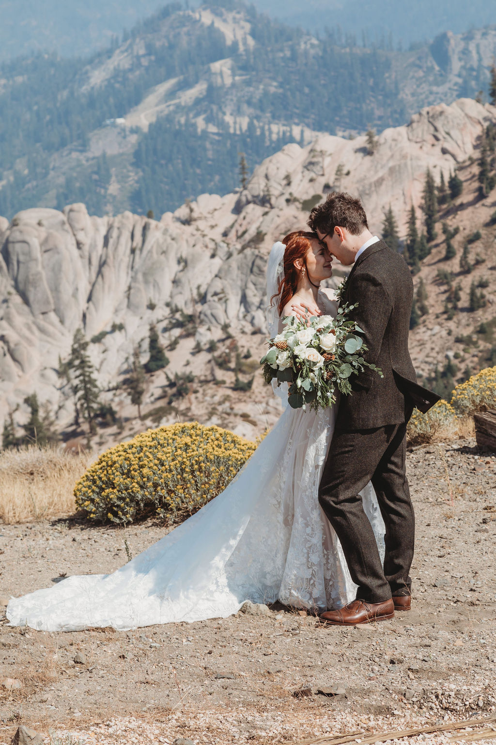 Adventure Mountain Wedding in Tahoe