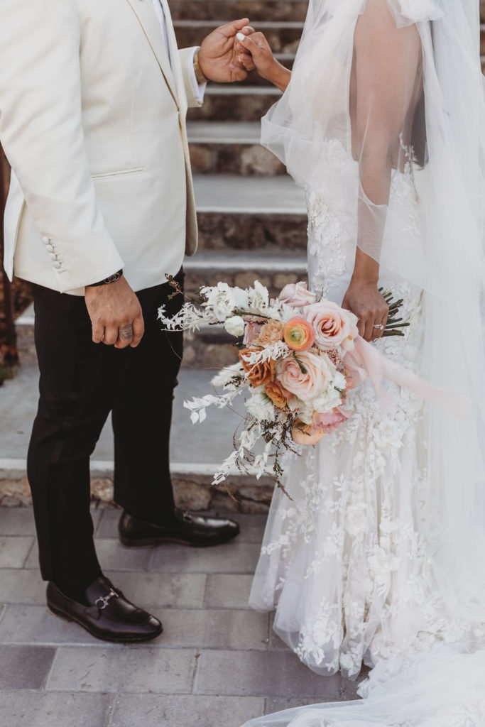 Bride and groom potrits after Wedding in Vineyard Nella Terra Cellars in Sunol, CA