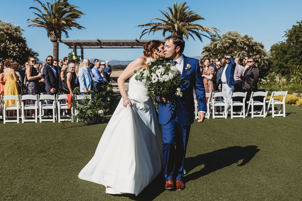 Outdoor ceremony at Carneros Resort and Spa in Napa